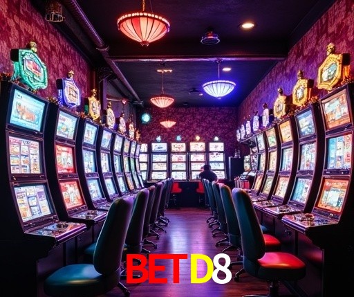 Slots com jackpots e giros grátis na BETD8