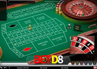 Jogos de mesa e apostas rápidas na BETD8